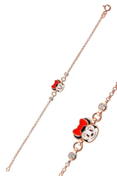 Gümüş mineli zirkon taşlı minie modeli bileklik SGTL9538