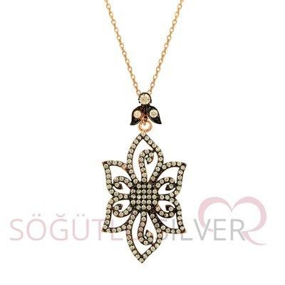 Çiçek  kolye kolye5173