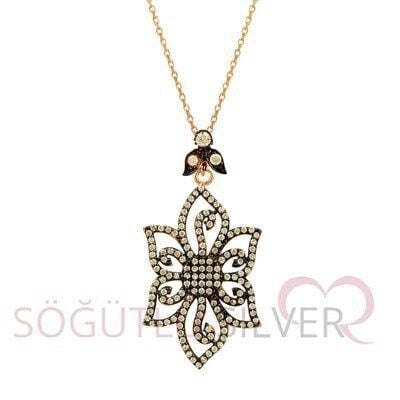 Çiçek  kolye kolye5173