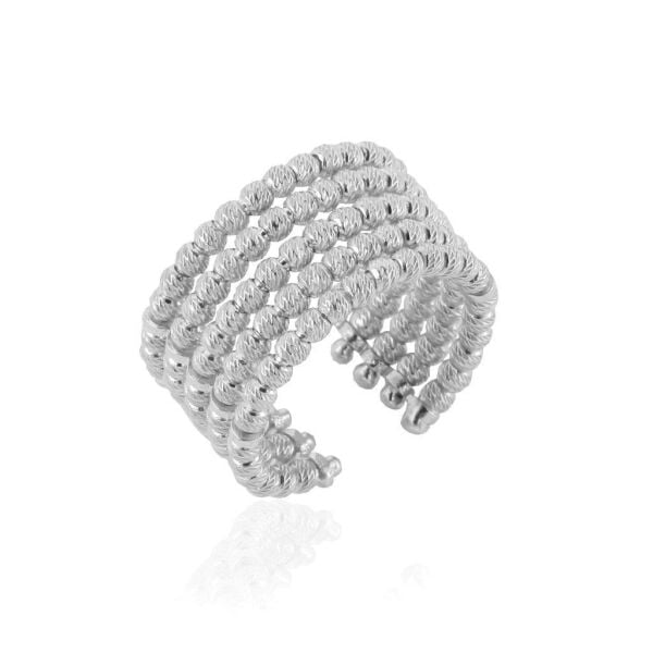 dorica rodyumlu beşli yüzük SGTL4506