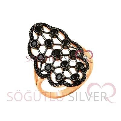 Siyah taşlı üçlü set set8266