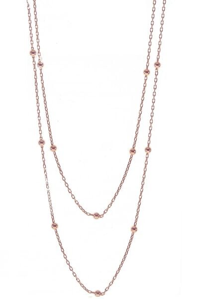 Gümüş 100 cm top top zincir SGTL9889