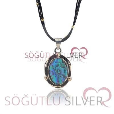 Okyanus Sedefli Gümüş Üçlü Set SGTL3438