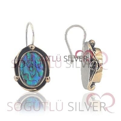 Okyanus Sedefli Gümüş Üçlü Set SGTL3438