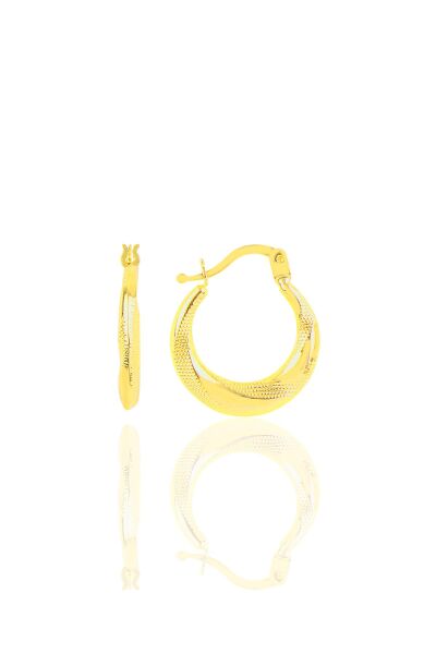 Gümüş noktalı şarnel kupe Gold