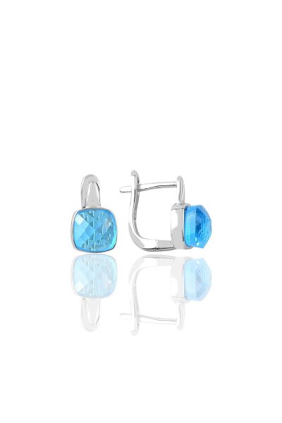 Gümüş kedi gözü taşlı üçlü set SGTL9583