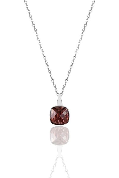 Gümüş kedi gözü taşlı kolye SGTL9582KOLYE