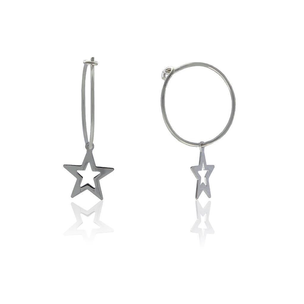 Yıldız Modeli Gümüş Küpe SGTL5967