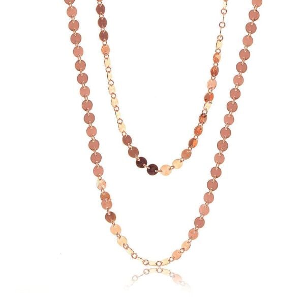 Uzun Rose Pullu Kolye SGTL6526