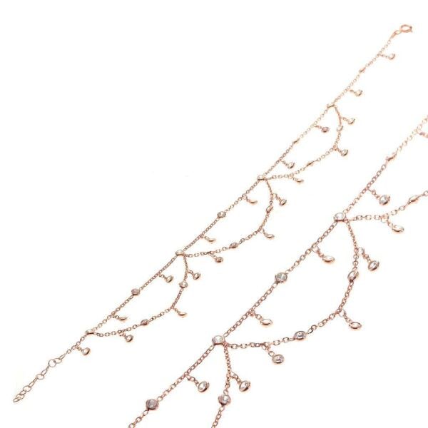 Prenses Zirkon Taşlı Halhal SGTL6528