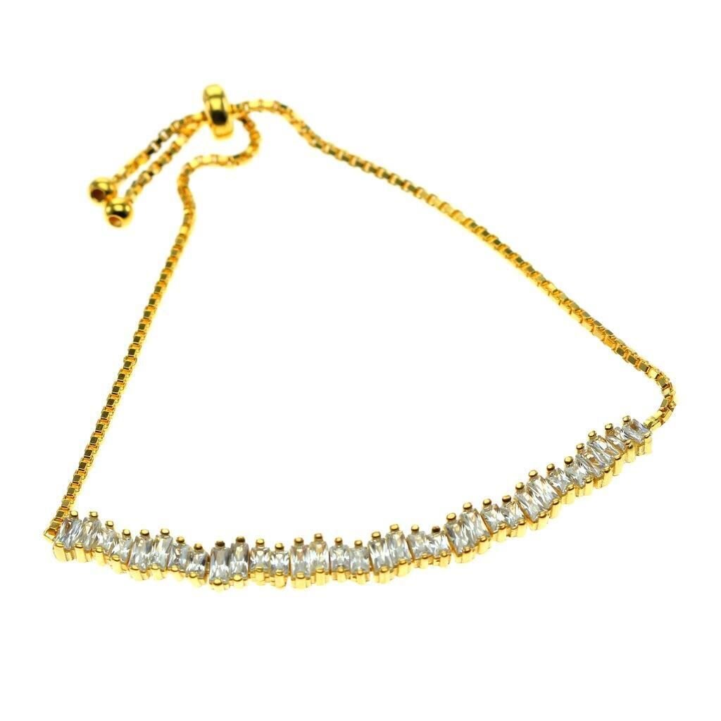 Baget taşlı asansörlü bileklik SGTL7840