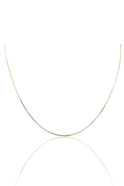 Gümüş renk akımı italyan yılan modeli zincir SGTL10206