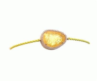 kristalize taşlı renkli ipli bileklik bileklik6755