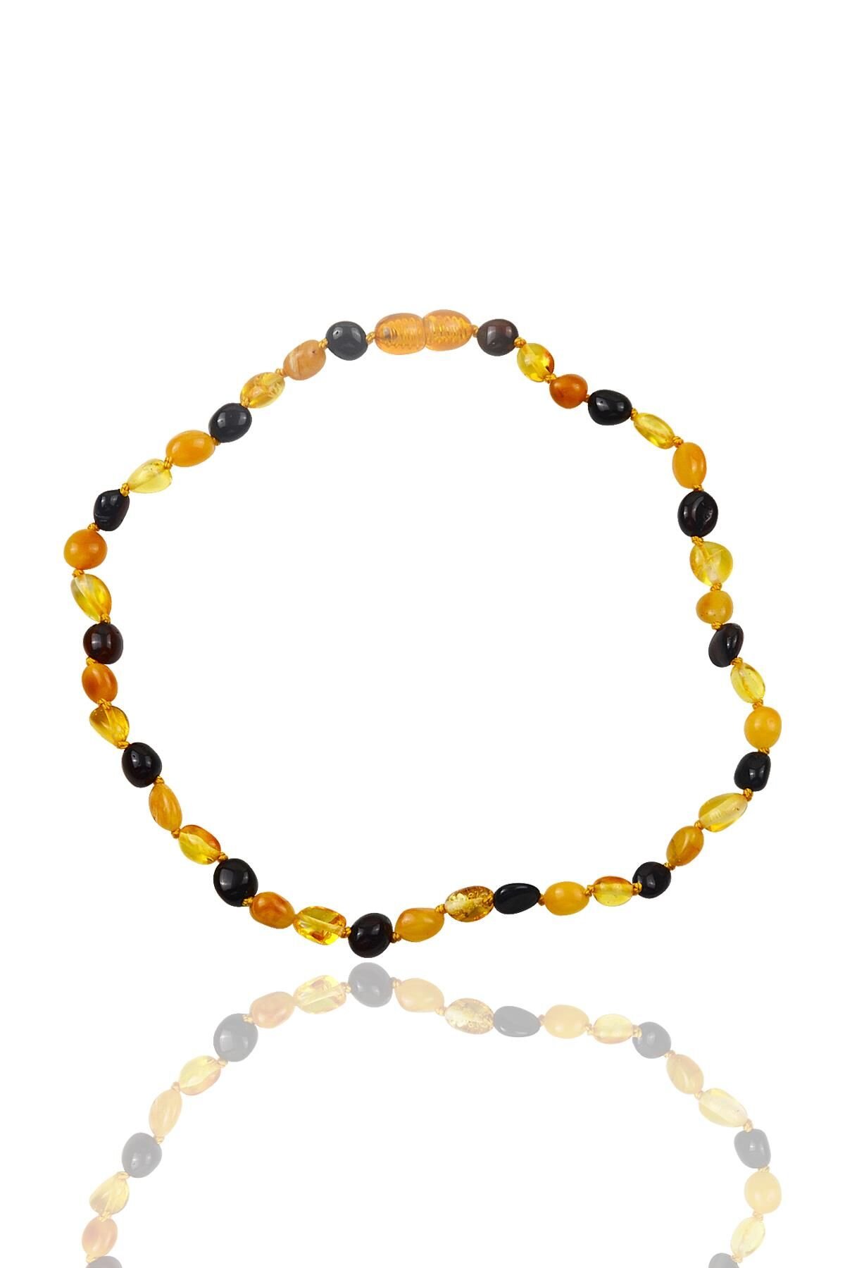 Bebek  kehribar kolye -Diş kolye SGTL10209