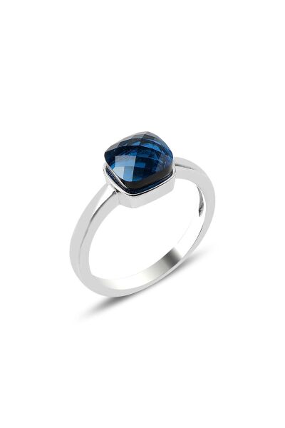 Gümüş kedi gözü taşlı üçlü set SGTL9586