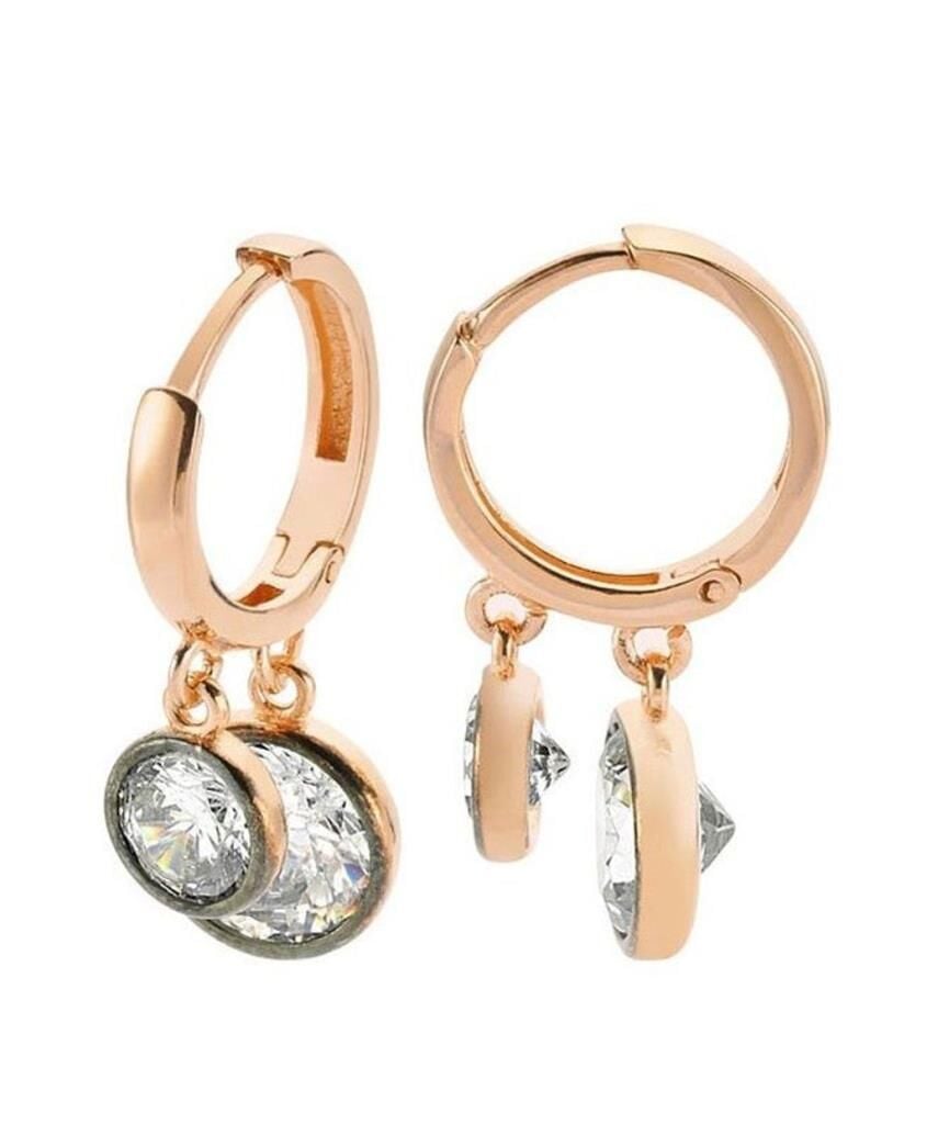 taşlı halka küpe SGTL2409