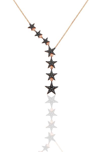 Kuyruklu yıldız onix taşlı kolye SGTL3512