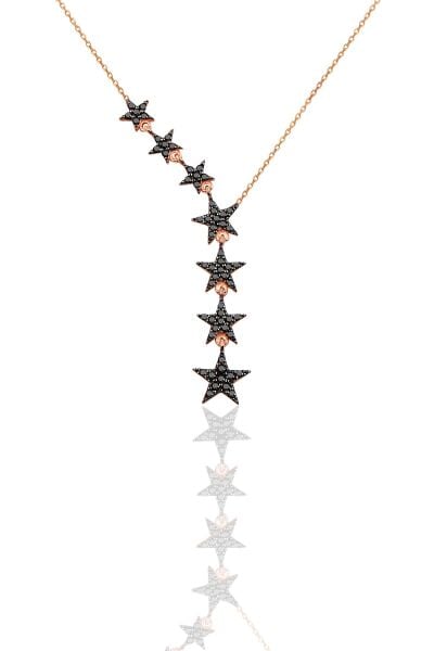 Kuyruklu yıldız onix taşlı kolye SGTL3512