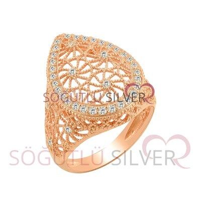 Modern tasarımlı rose üçlü set SGTL2359