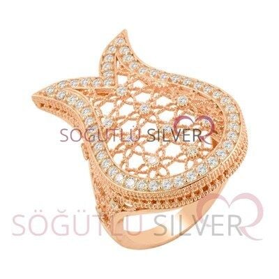 Modern tasarımlı rose üçlü set SGTL2365