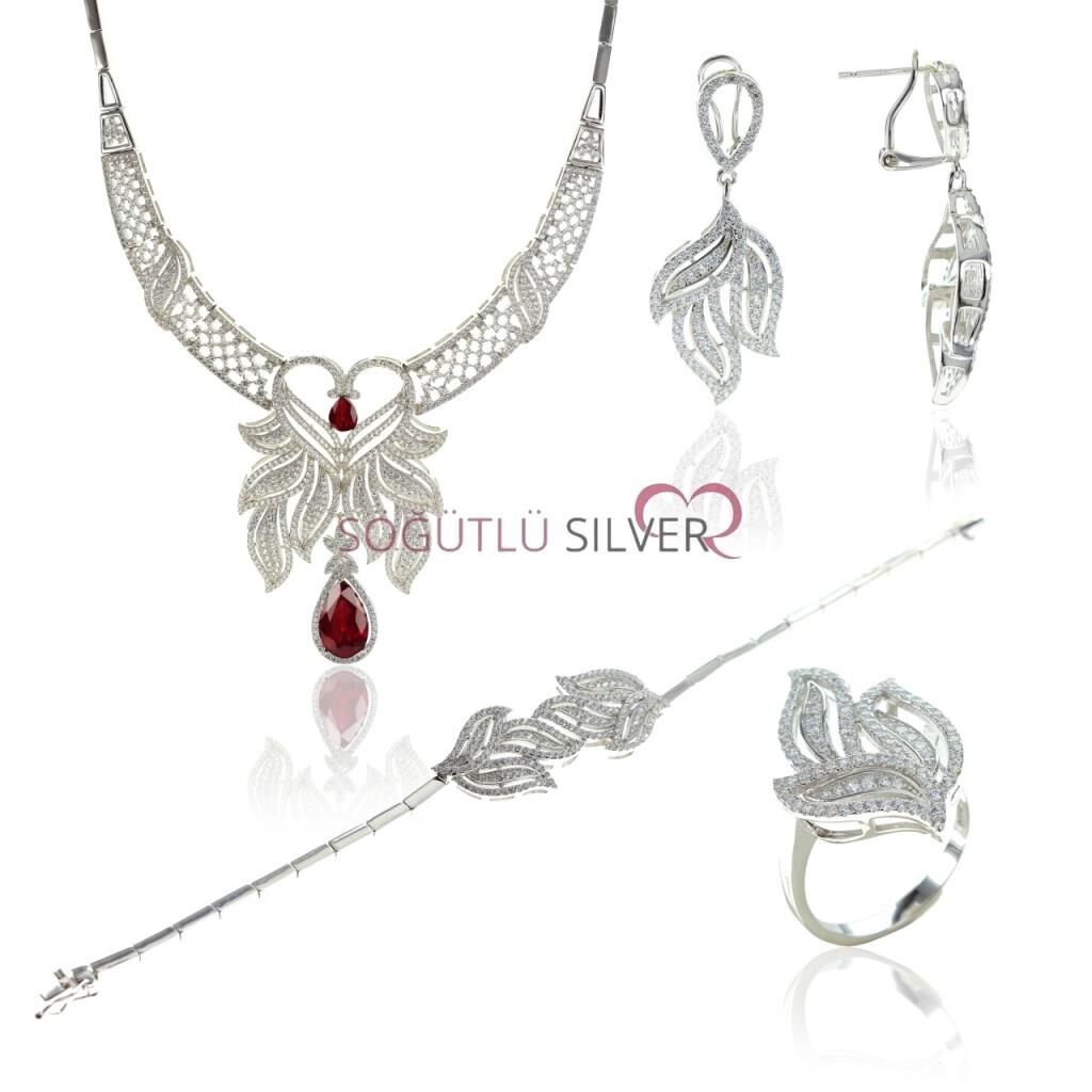 Zirkon ve Yakut Taşlı Takım SGTL7164