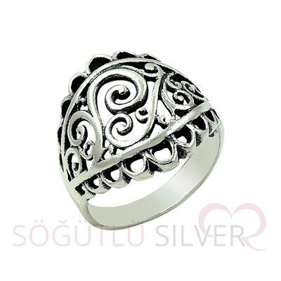 Telkari oksitli yüzük yüzük8410