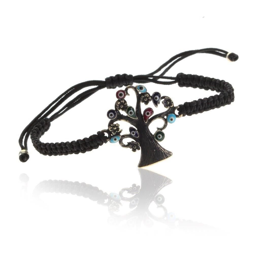 Mineli Hayat Ağacı İpli Bileklik SGTL6577