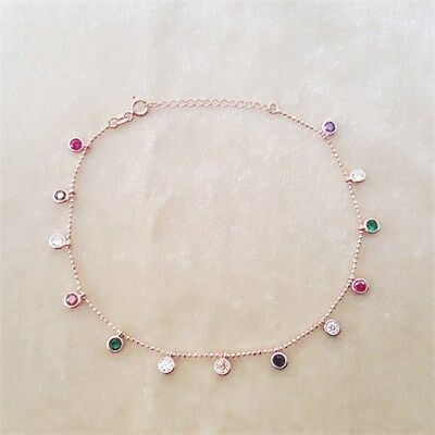 renkli taşlı halhal halhal18