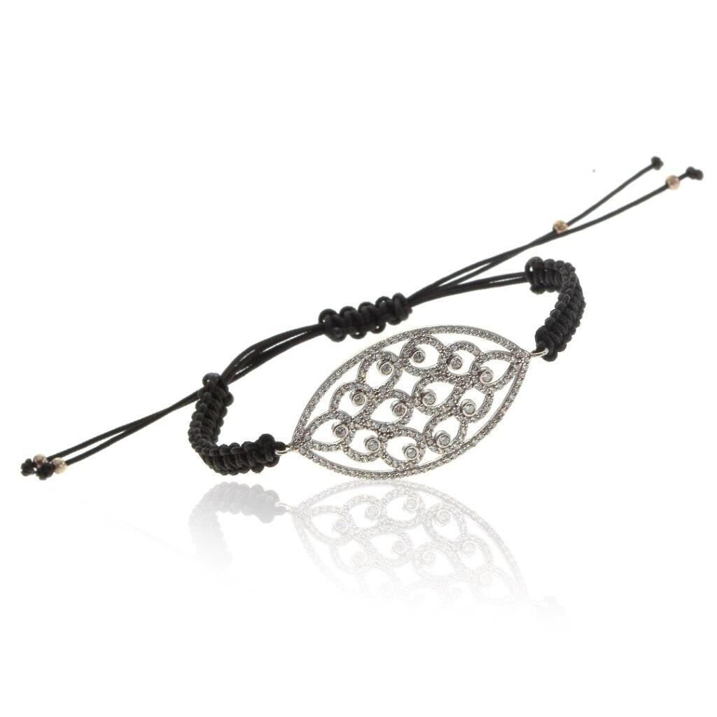 Zirkon Taşlı İpli Bileklik SGTL6583