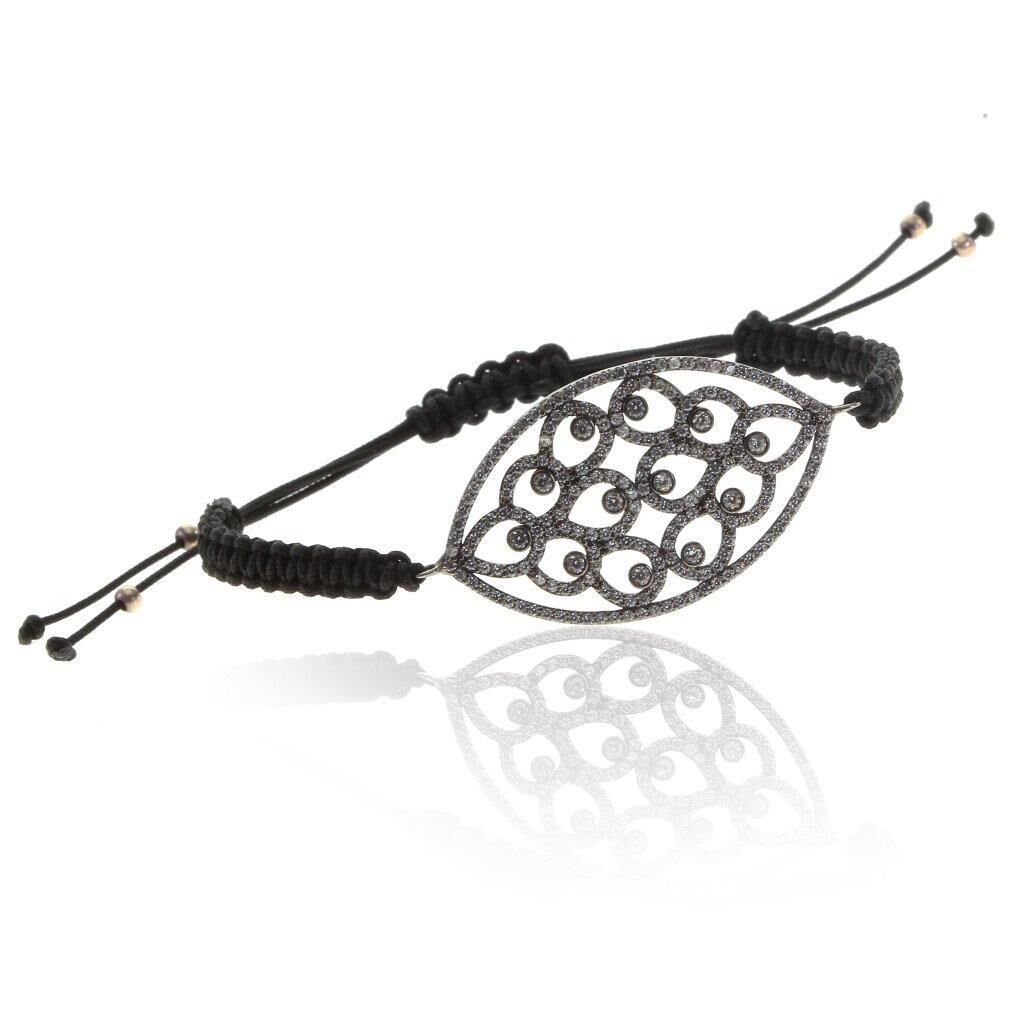 Zirkon Taşlı İpli Bileklik SGTL6584