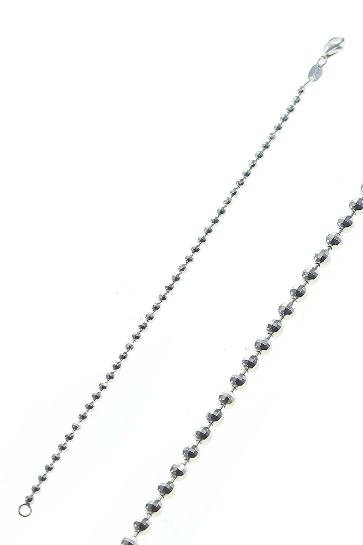 Gümüş italyan top toplu bileklik SGTL8619