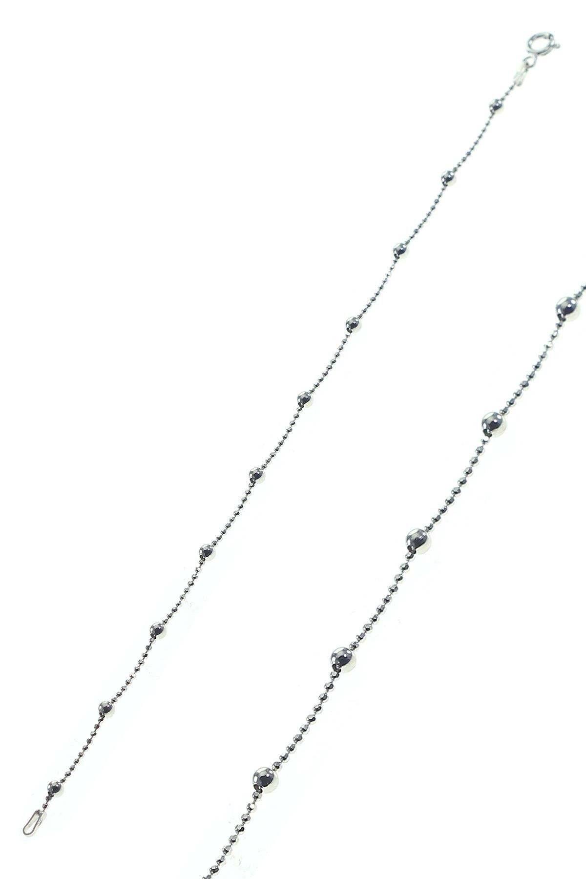 Gümüş italyan top toplu bileklik SGTL8622