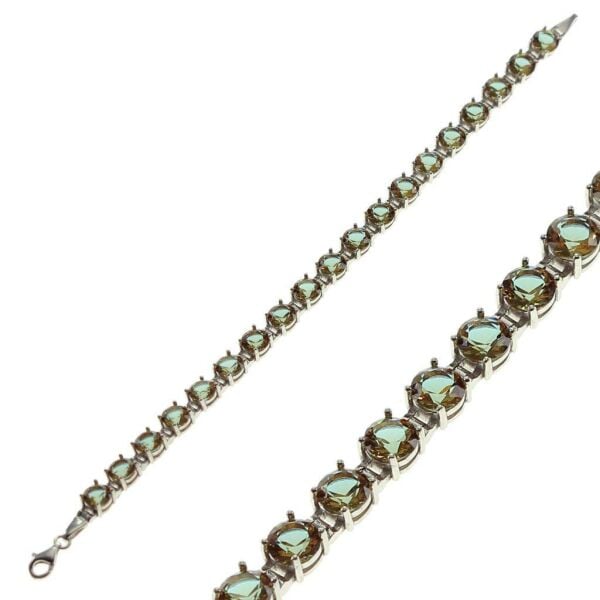 zultanit (renk değiştiren taşlar) bileklik SGTL8033