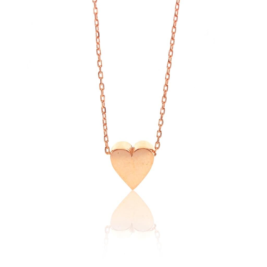 Üç boyutlu kalp kolye SGTL7860