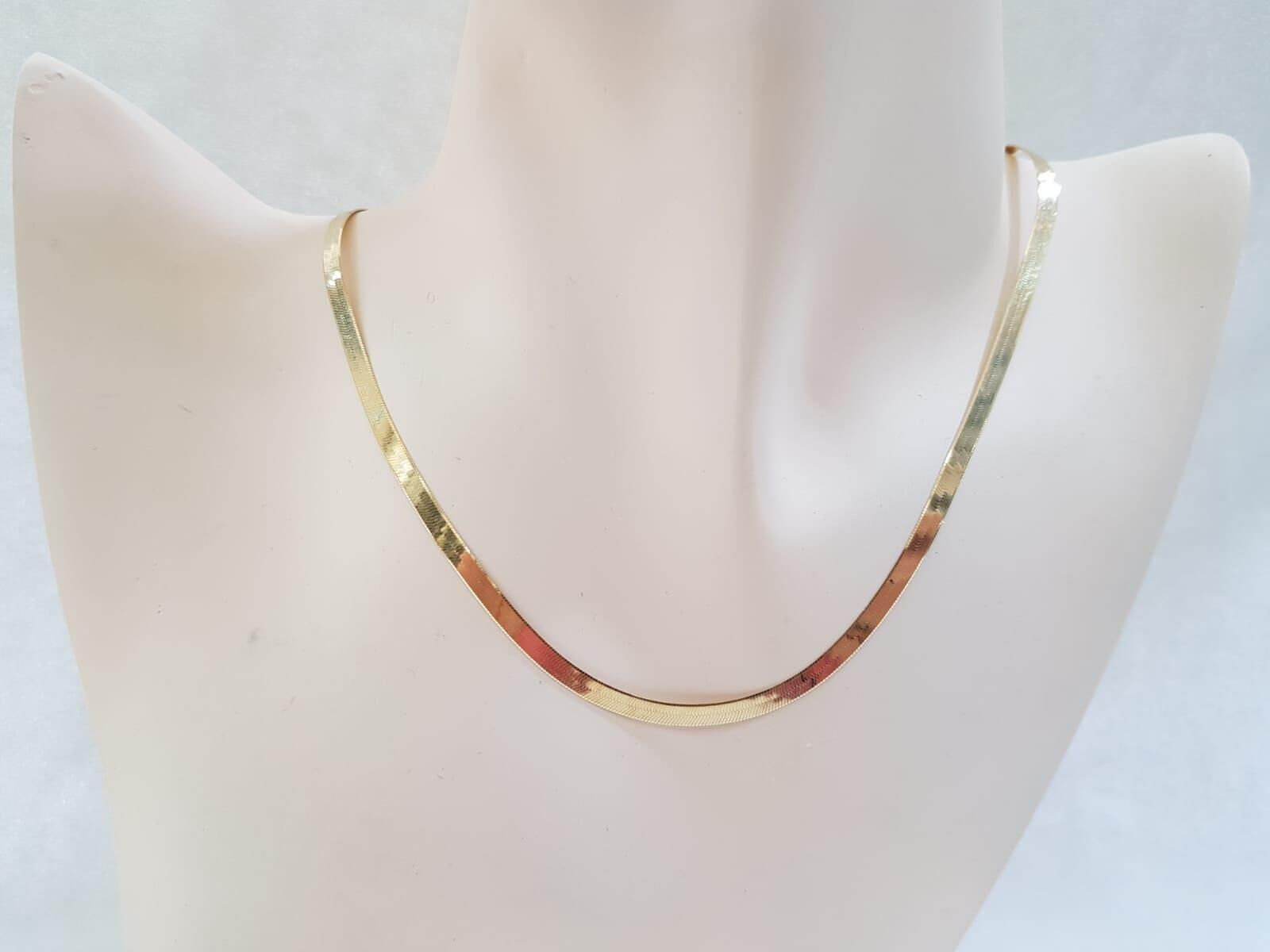 İtalyan yassı zincir yaldızlı SGTL7908