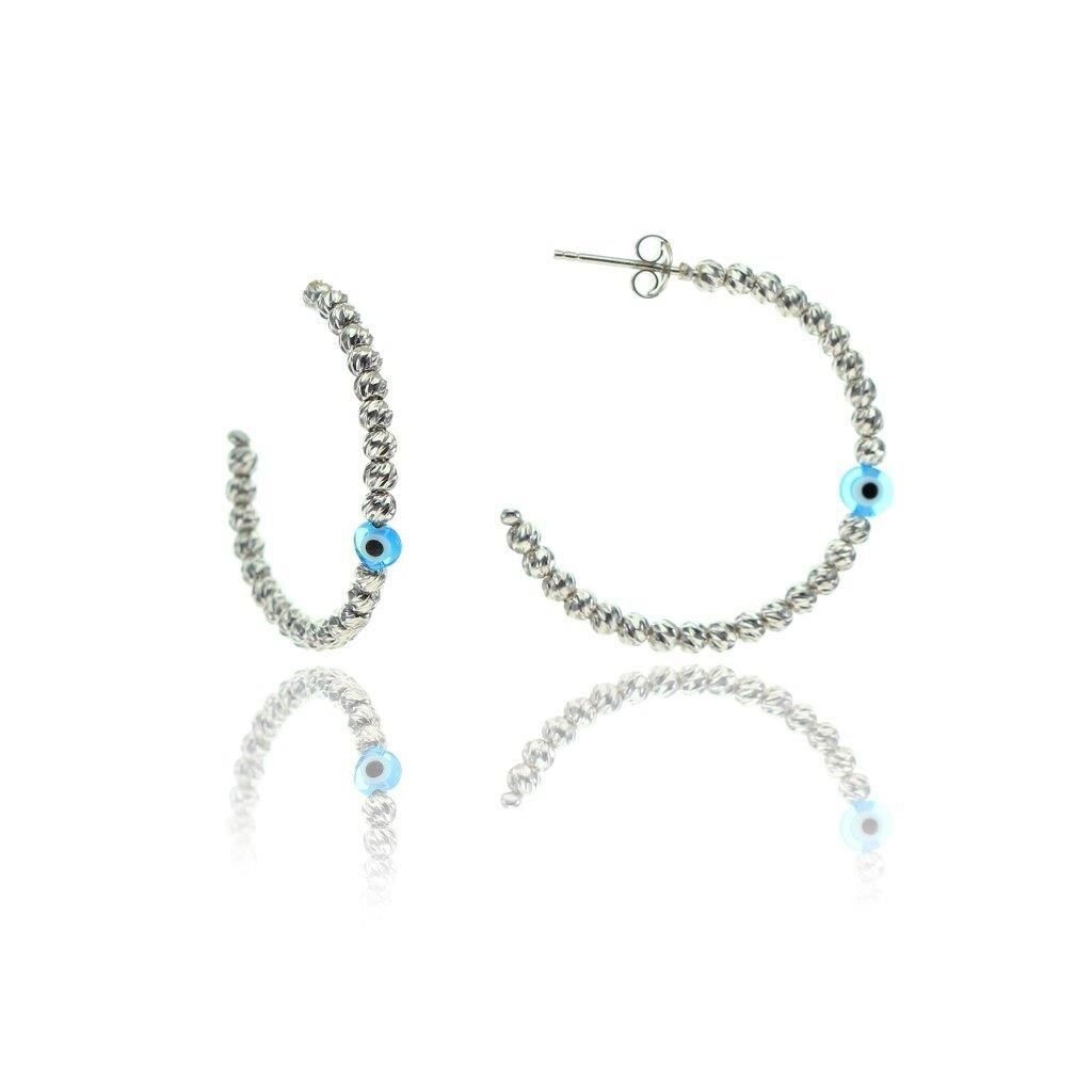 Büyük boy halka dorica küpe SGTL7893