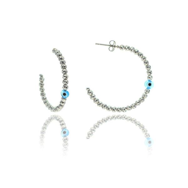 Büyük boy halka dorica küpe SGTL7893