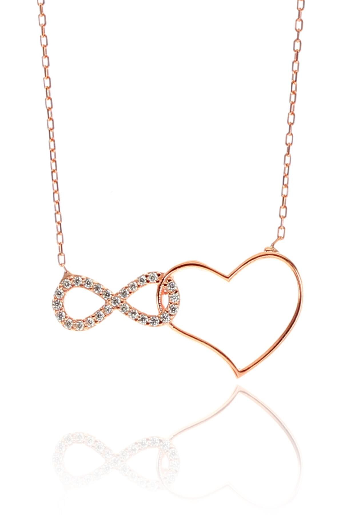 Gümüş sonsuz aşk kolyesi SGTL9313