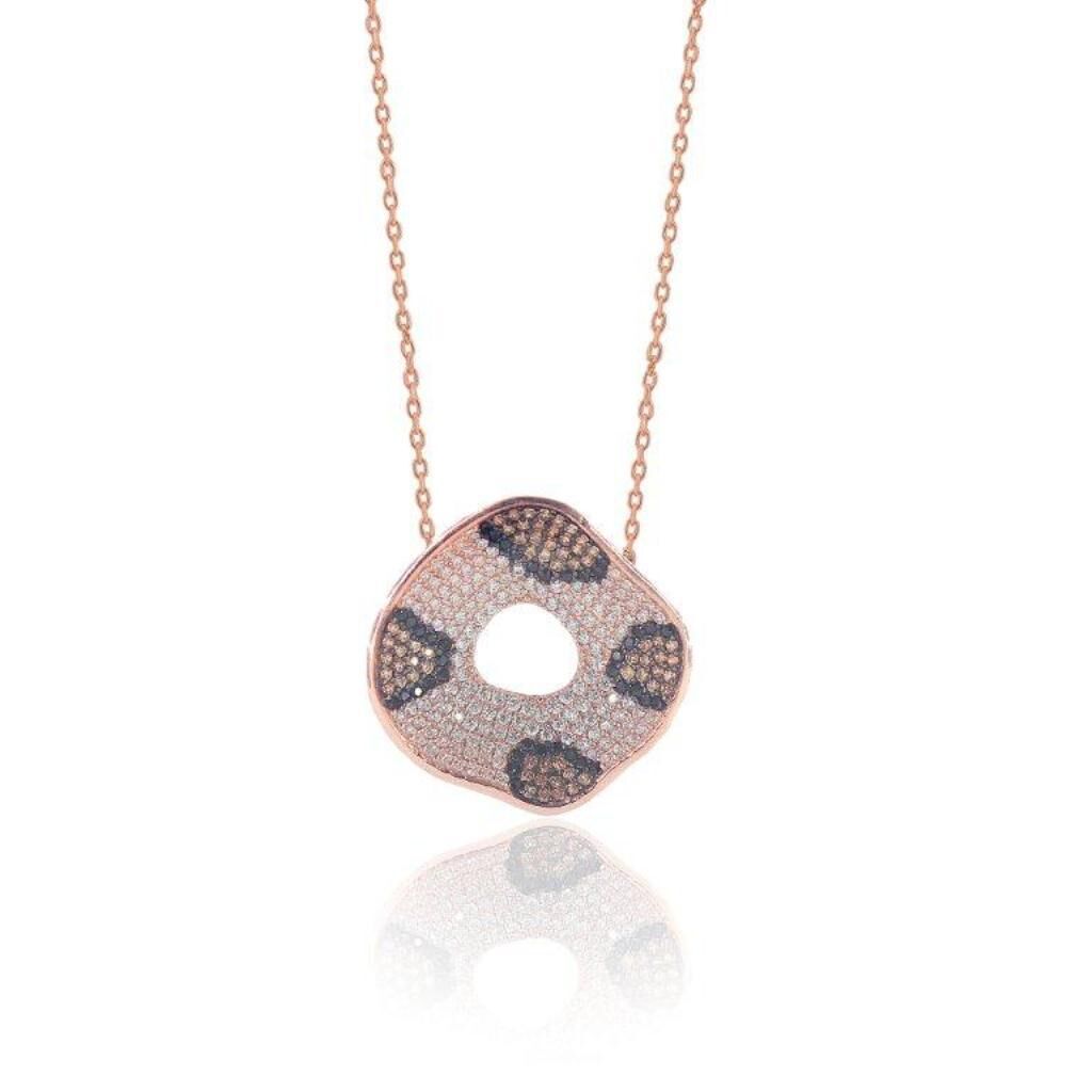 leopar deseni kolye SGTL3628