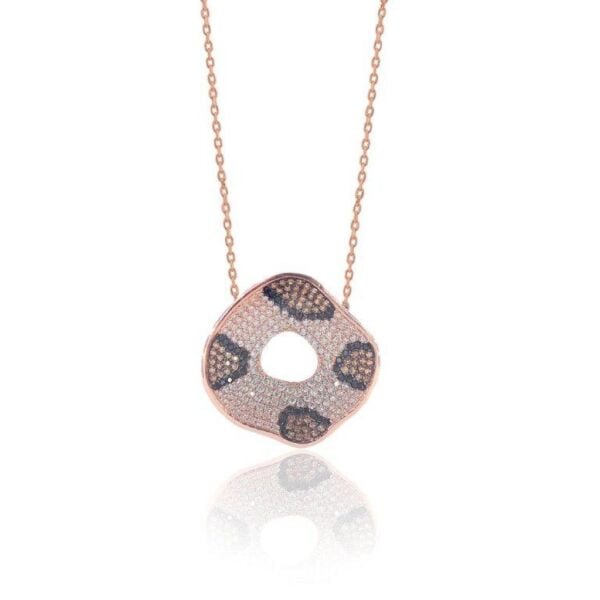 leopar deseni kolye SGTL3628