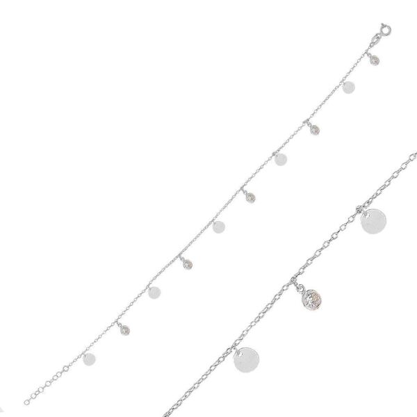 pullu ve zirkon taşlı halhal SGTL5428