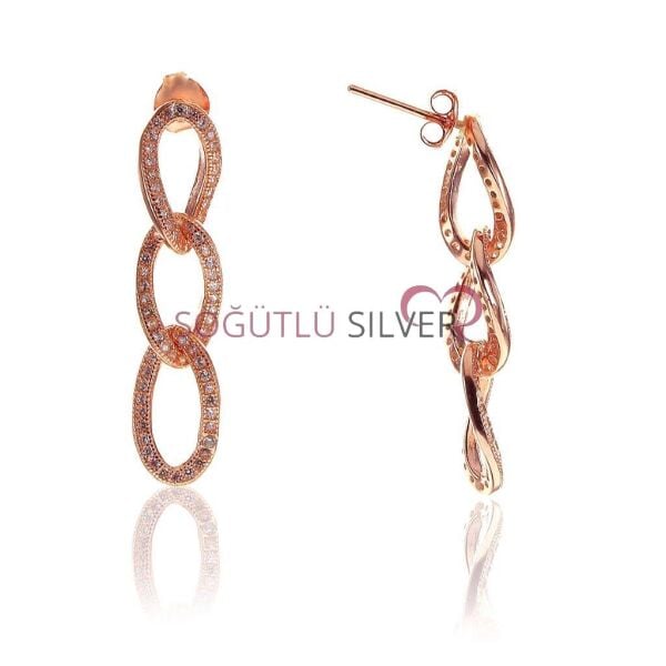 Zirkon Taşlı Zincir üçlüset SGTL6631