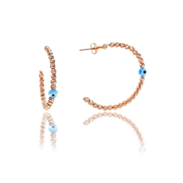 Büyük boy halka dorica küpe SGTL7895