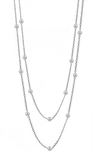 Gümüş  100 cm top top zincir SGTL11132RODAJ