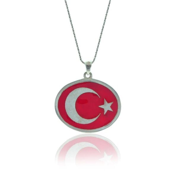 Ayyıldız Bayrak Kolye SGTL6635