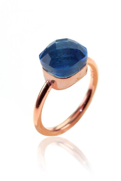 Kedi gözü taşlı yüzük SGTL8078