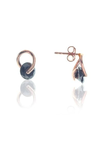 Gümüş onix taşlı küpe SGTL8673