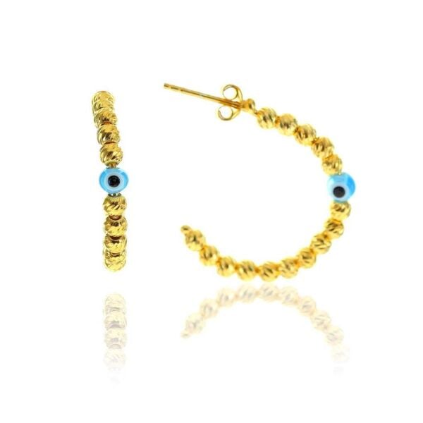 Nazar Boncuklu Dorica Küpe SGTL7232