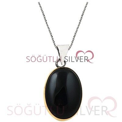 siyah taşlı otantik üçlüset set8410