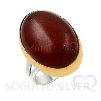 akik taşlı otantik üçlü set set8409